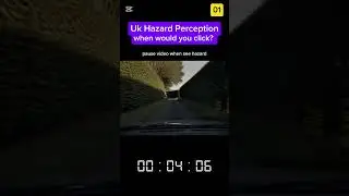 UK Hazard Perception Test | When to Click for Full Marks -  Pass The Road