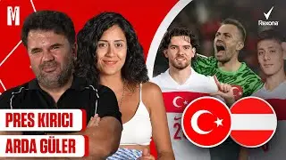 PRES KIRICI ARDA GÜLER I AVUSTURYA 1-2 TÜRKİYE I DAKİKA DAKİKA ANALİZ #49