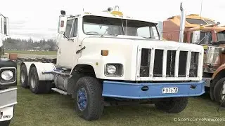 1991 International S-line SF2670 Truck at the 2024 Horsepower Rally