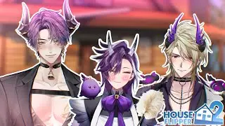 【HOUSE FLIPPER 2】LEAVE IT TO ME! THESE HOUSES WILL SHINE AS MUCH AS MY POOKIES DO 🏠✨ #unholy3nity