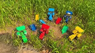 They brought the tractors and searched through the forest.#152 