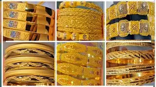 Latest Gold Bangles Design 2026 || 21K 22k Gold Bangles Designs || Stylish Gold Kangan Chori Bangles
