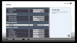 Madden NFL 19 - My All-Pro Sliders Ver. 1 (CPU Skill) Part 2