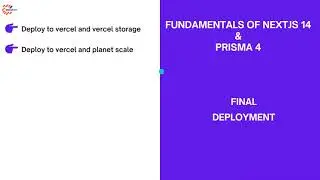 Final | deploy to vercel, vercel postgres storage and planetscale