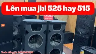 Mở nội thất đ&ocirc;i loa jbl 525 b&aacute;o gi&aacute; trong video 