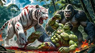 King Kong vs. Hulk: The confrontation begins on a military cargo plane