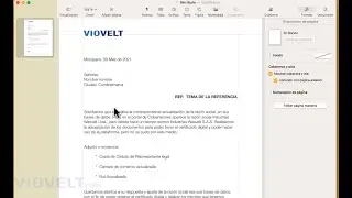 Aprender a usar Pages Mac 2021 paso a paso Carta plantilla taller 1 Español