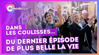 Les coulisses du dernier épisode de PLUS BELLE LA VIE !