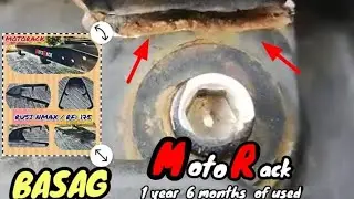 Crack MOTORACK BRACKET, after 1 year and 6 months 😢