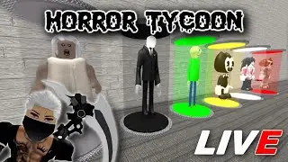 🔴[LIVE]🔴 HORROR TYCOON - Jeff The Killer