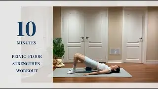 10 MIN Pelvic Floor & Core Strengthen workout with Block //pelvic floor muscle activation & health