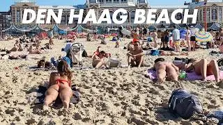 Beach Walk Den Haag Holland   September 2021 4K