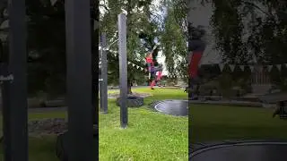 Spiderboy! #spiderman #spiderboy #spideyboy #trampoline #trampolinetricks #parkour
