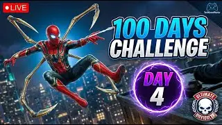 Day 4: 100 Days of Spider-Man (Ultimate Difficulty) | Iron Spider Unlocked 🕷️