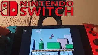 Playing on the Nintendo Switch: ASMR [No Talking]
