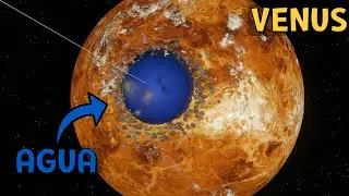 ¿Qué Pasaría si INUNDAMOS VENUS con 5, 50 y 500 Quintillones de Litros de Agua | Universe Sandbox