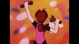 Delia Ketchum Works Out