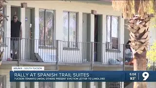 Tucson Tenants Union, other organizations deliver eviction letter to southside landlord