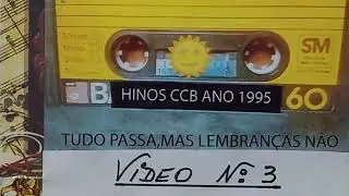 HINOS CCB FITA K7 NOSTALGIA, HINARIO 4 -HINOS 170,201,350,64,325,270,171 E 358 ÓRGÃO E TROM