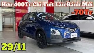 Gi&aacute; Khuyến Mại Vinfast VF5 & Herio CUối Th&aacute;ng 11 C&ograve;n Hơn 400Tr Chi Tiết Gi&aacute; Lăn B&aacute;nh Mới | CarTVnew