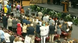 Charleston victims families recognized at vigil
