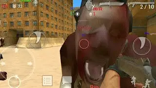 1 VS 32 Hard Mode || Special forces group 2 Zombie mode || Factory Map (GAMEPLAY)
