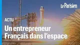 Blue Origin : voyage dans l&rsquo;espace r&eacute;ussi pour le Fran&ccedil;ais Sylvain Chiron