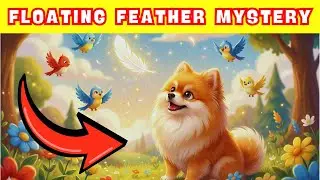 The Funny Pomeranian and the Mystery of the Floating Feather | Kids Storytime