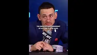 Max Holloway Respects Jos&eacute; Aldo's Legacy