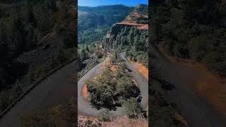Sharp turns, sharper views #mountainlife #drivenow