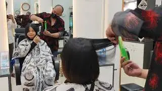 Haircut from long to short 