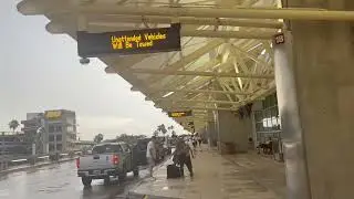 Brief 2025 Tour of Orlando International Airport Terminal B Level 3 Ticketing & Check In CURBSIDE
