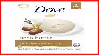 Dove Beauty Bar Gentle Skin Cleanser Moisturizing for Gentle Soft Skin Care Shea Butter More