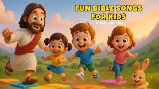 Fun Bible Songs for Kids | Christian Music About Jesus for Children to Sing