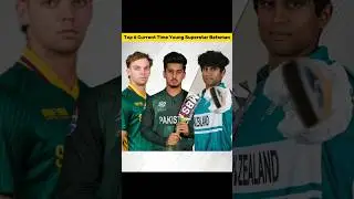 Top 6 Current Time Young Superstar Batsman #cricket