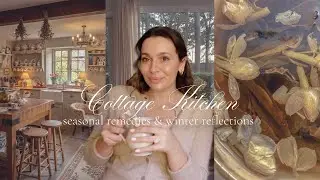 January in my kitchen vlog 🫖 seasonal yoga inspired remedies, books I'm reading & winter reflections
