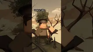 When were tank tracks invented? | #roblox   #memes  #robloxedit   #animation