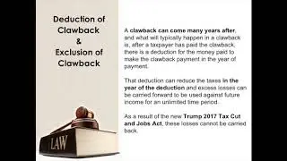 Clawback in Taxation
