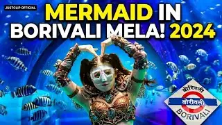 Mumbai largest mermaid show | Underwater tunnel | Borivali aquarium | J￼USTCLIP OFFICIAL