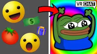 How To Make Custom VRCHAT Emojis In Less Than 2 Minutes