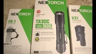 NEXTORCH TA30C 1600 LUMENS ONE STEP STROBE TACTICAL FLASHLIGHT
