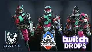 ВСЕ 22 предмета HCS Worlds Drops &mdash; Twitch Drops &mdash; Halo Infinite