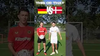 GERMANY 🇩🇪 VS DENMARK 🇩🇰 #EURO2024 #GERMANY #DENMARK#Football #Soccer #thisorthat