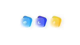 CSS Glassmorphism Icon Buttons With HTML & CSS | CSS 2022