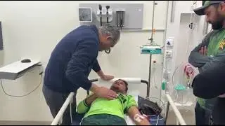 Shayan injury in u19 Asia cup Final 2025 chairman ACC and PCB Mohsin Naqvi@pakistancricket 