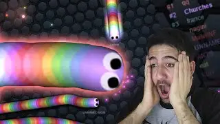 Como LLEGAR AL TOP en el PRIMER INTENTO !! OMG | Slither.io - ElChurches