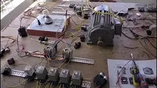 Automatic Forward ⏩ Reverse ◀️ Connection with 3 phase motor 