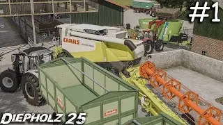 Obrządki Zwierząt & Koszenie Zboża  |  Diepholz 25 ✔ FS25 ✔ Time Lapse #1