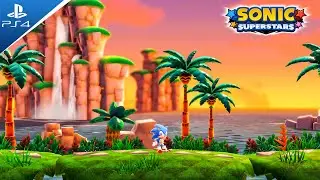 Sonic Superstars - Ps4 Slim Gameplay 60FPS