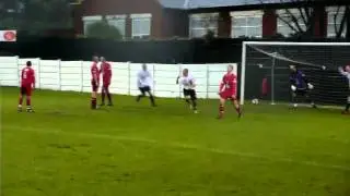 Mossley vs Warrington Town (15/01/2011) - Mossley's goal